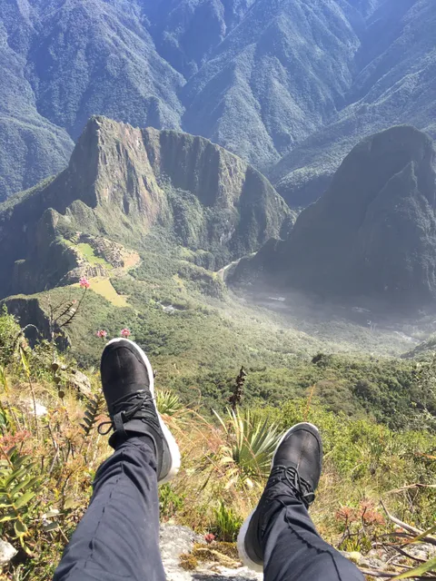 My POV from the peak of Montana Machu Picchu