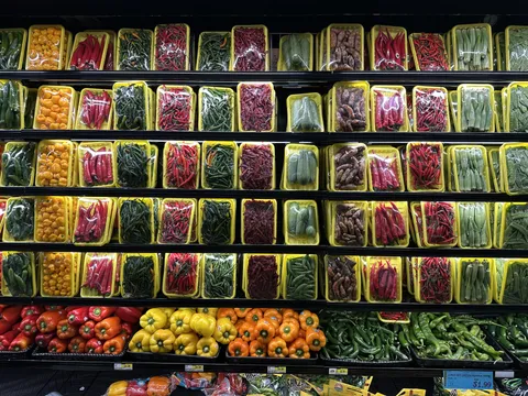 This grocery store display