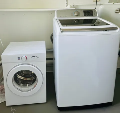 My landlord said the new dryer is ' little small ' but manageable.