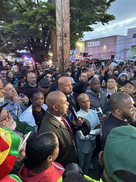 Ras Baraka has been released.