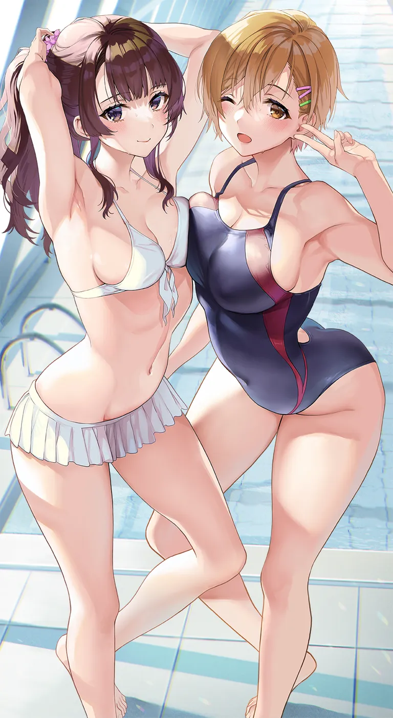 Want to go swimming with them?
