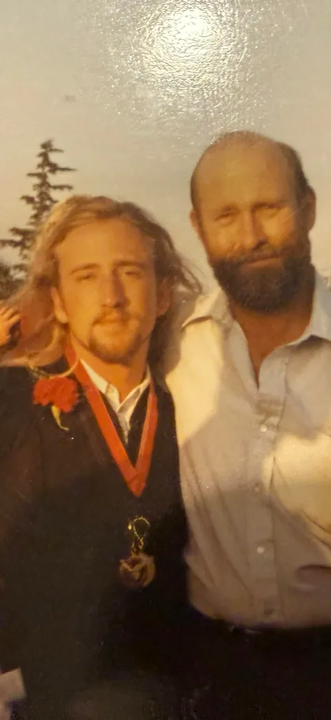 [OC] me and dad over the years: 1993 - 2012 - 2019 - 2024