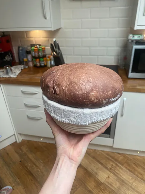[homemade] chocolate sourdough w/ chocolate starter