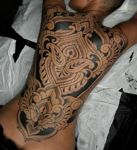 Backpiece by Cátia at Gone Fishing, Portimão, Portugal 