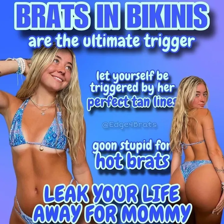 I saw an old bikini ad and nnnngh