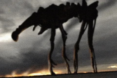 The amazing yet daunting giants of Trevor Henderson style artwork