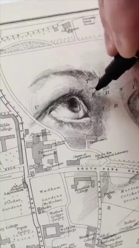 Turning maps into art