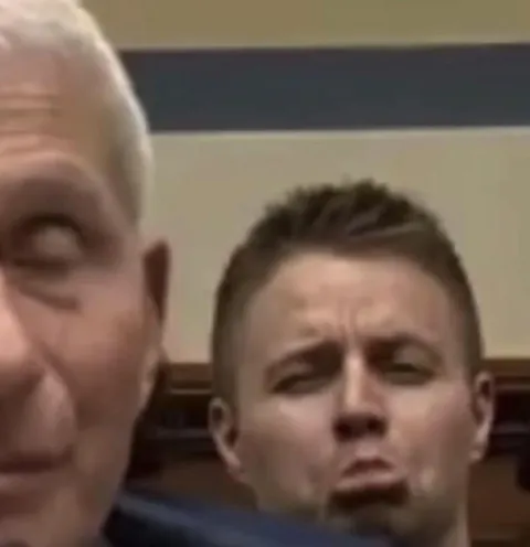 January 6th Convict Brandon Fellows Makes Pouty Faces as Fauci Describes Threats Against His Family