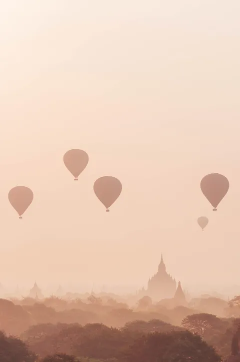 Sunrise over Bagan
