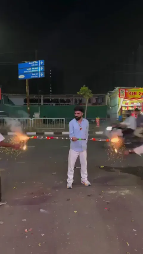 Man opening up portals in India.