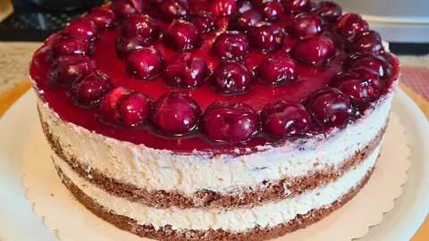 My delicious cherry cake 