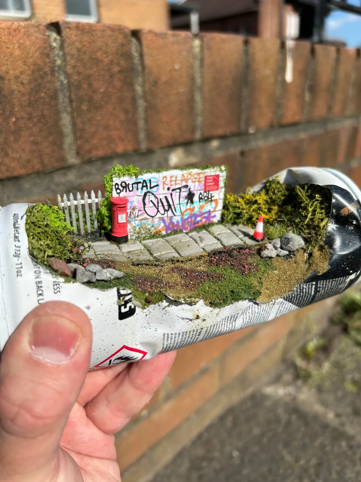 Thought I’d share afew of my UK street scene inside spray cans