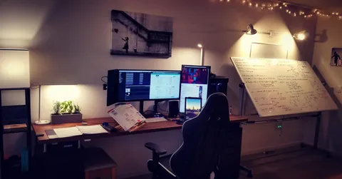 Study vibes (Excuse the mess)