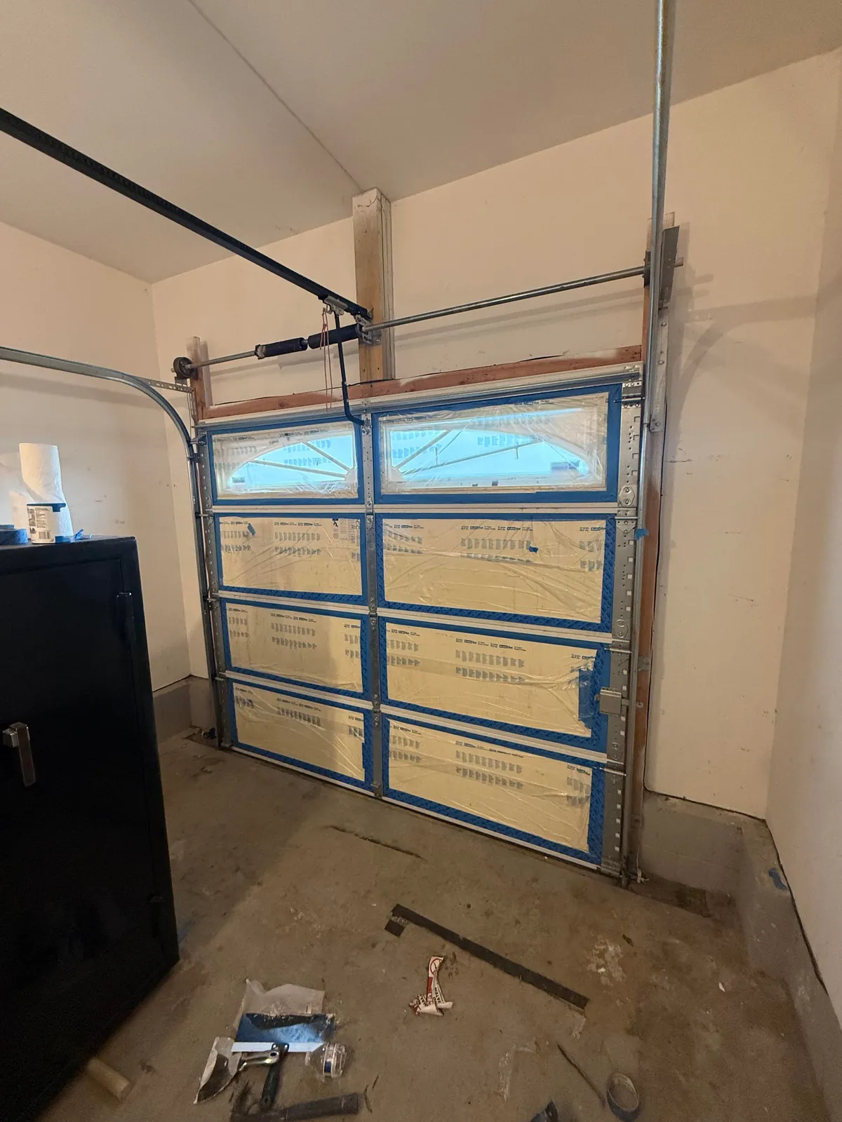 First house, new garage