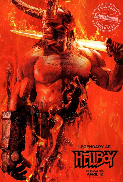 New Hellboy poster from Entertainment Weekly