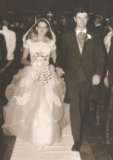 My folks getting hitched, mid 1960s. My father's been gone for 30 years, but he was a good dad. Happy father's day to all of you good dads out there.