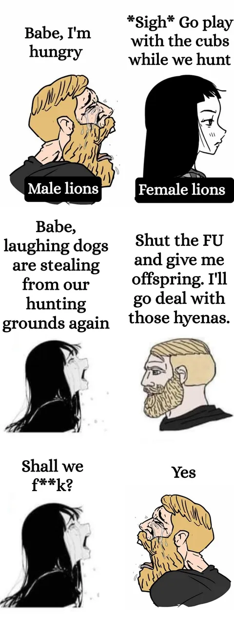 It goes all three ways. 