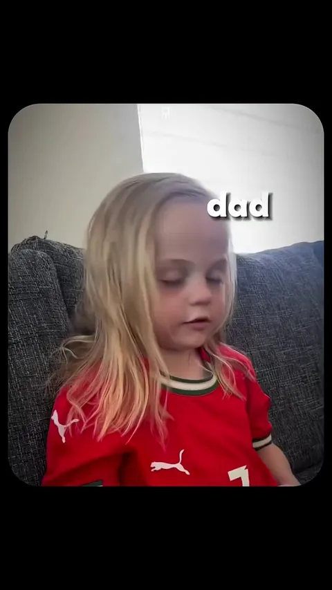 After the candle, the kid is 'thinking again'