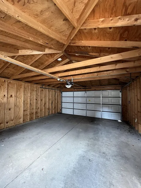 Naked space. Just moved. 1st time garage. 