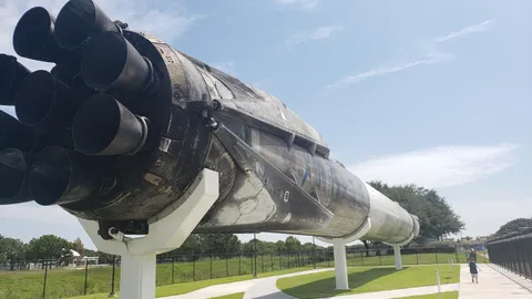 Decided to take a day trip down to JSC. Haven't been there since I was a kid. It was truly awesome to put my hands on an actual Falcon 9 booster that flew 4 times. FYI it was booster B-1035. I wanted to give a shout out to all the employees at the JSC. They were very courteous and knowledgeable. Thx