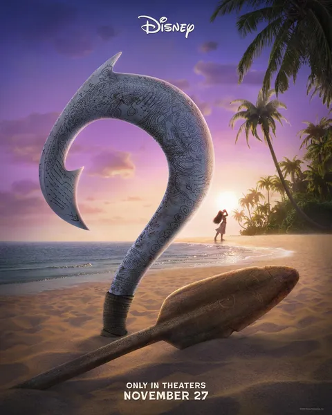 Official Poster for 'Moana 2'