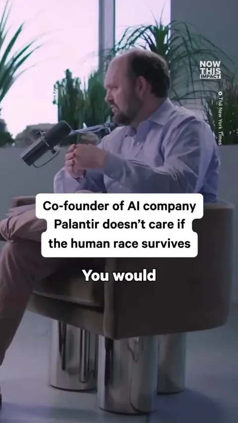 Billionaire Peter Thiel hesitates to answer whether the human race should survive in the future