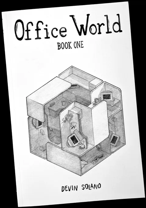 Illustrations from a book I made based on my love of architecture.