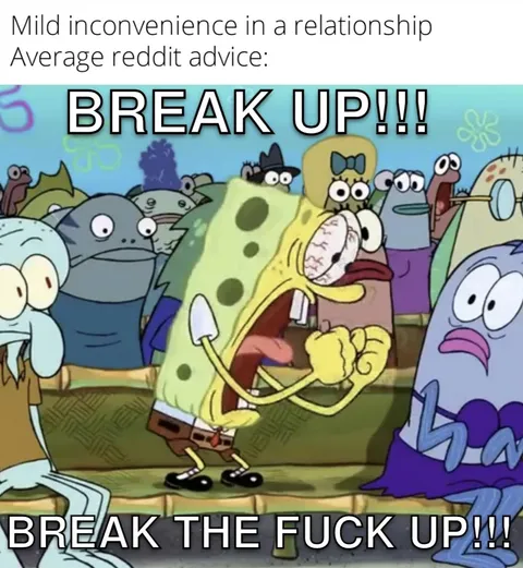 Accidentally went to relationship subreddit 