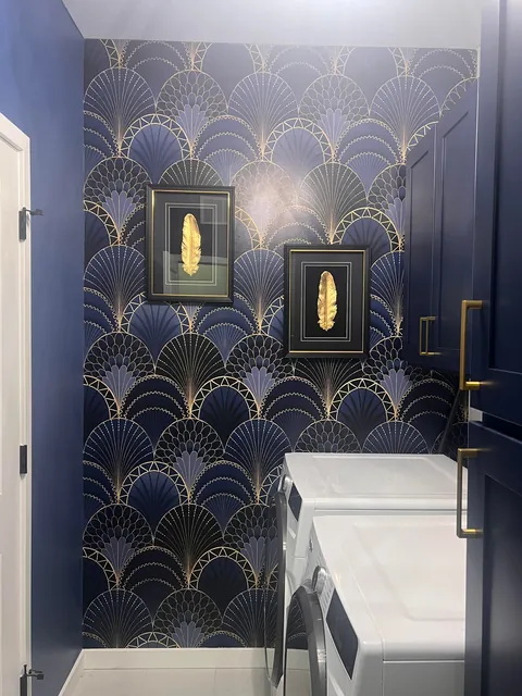 DIY laundry room before and after!