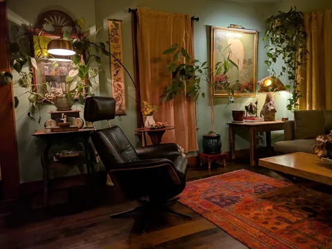 Our 117 year old home is still a work in progress ~ but it's cozy