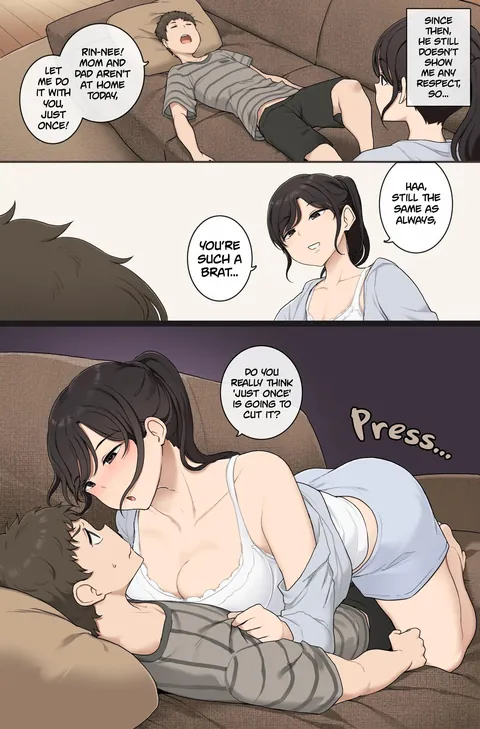 Older Step Sister Teaches Her Cheeky Little Step Brother A Lesson [Wakamatsu]