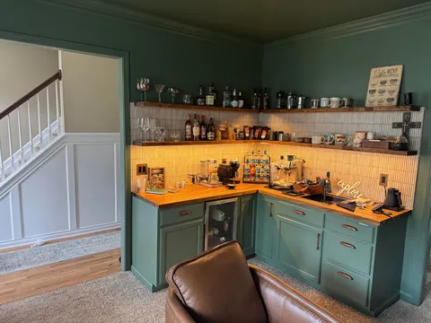 First Home and First Project- The Reading Room/ Coffee Bar