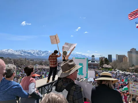 Even Utah turned out to protest this joke of a government here in America