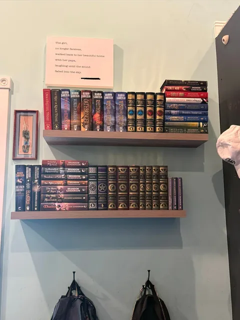 My fully custom bookshelf I built with my dad from scratch!
