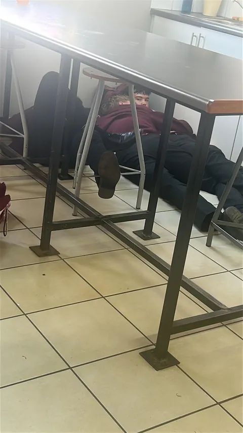 POV the guys in my class during test period