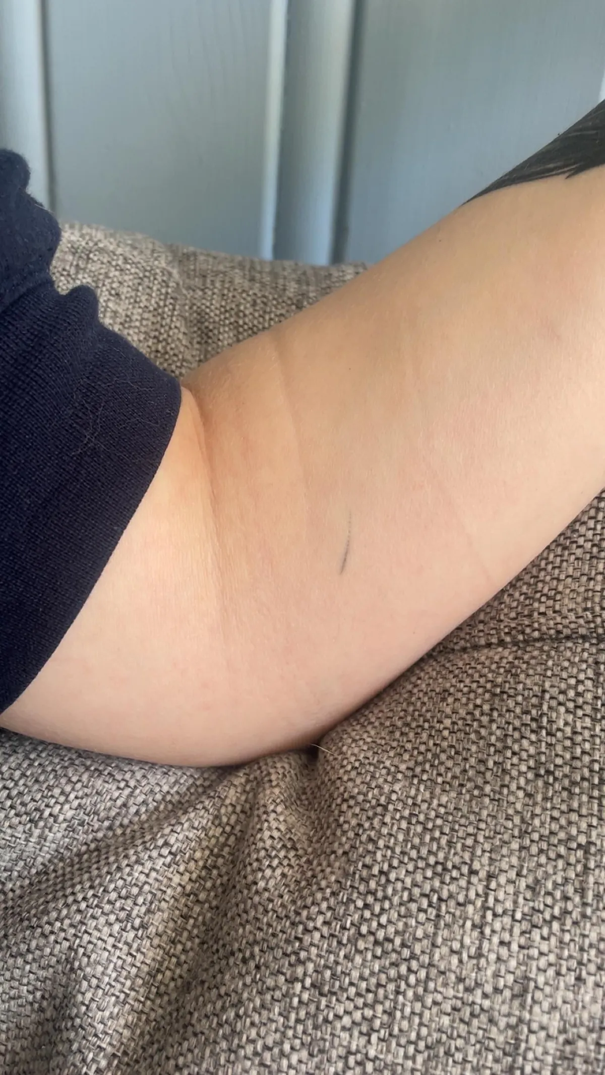 Accidental tattoo during my first session