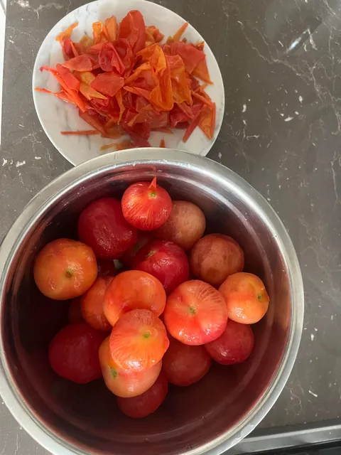 First time growing in my garden 🍅