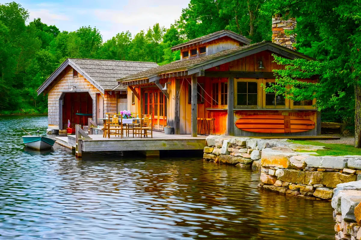 House by River (Onondaga County, New York, US)