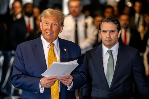 Trump and his lawyer