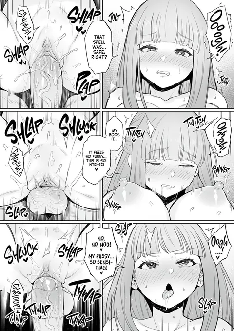 A Spell That Makes Your Dick Bigger (Sousou no Frieren) [English] [Decensored] [Digital]