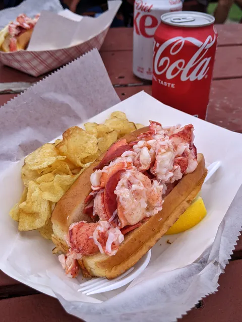 After forty years, I finally got to have my first real lobster roll. Oh my God, I've squandered my life before this.