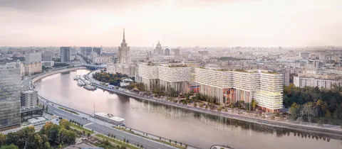 What do you think about this unorthodox solution — buildings ‘lifted up in the air’? Badaevskiy Brewery redevelopment by Herzog &amp; de Meuron