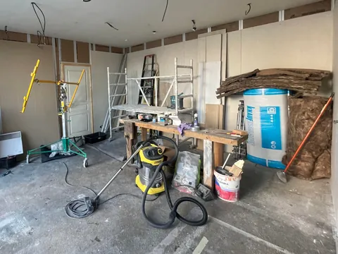 Gutted and converted my old stockroom into a cozy lounge