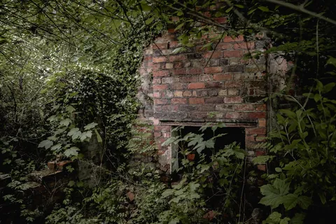 Just an old fireplace