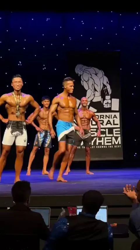 Fousey wins 1st place in a body building competition