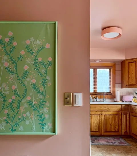 A round up of all the ways I have used hand painted florals in my home.