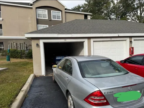 This absolute buffoon blocked me in my garage less than an hour before I needed to take a final exam