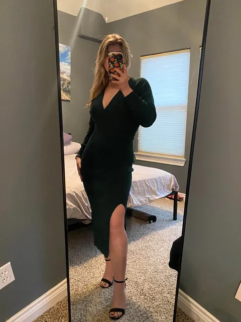 Holiday Party Outfit choices: Green, plaid, or pants?