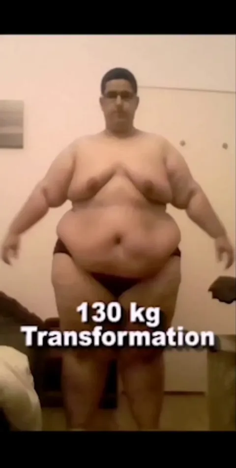 This 130KG transformation
