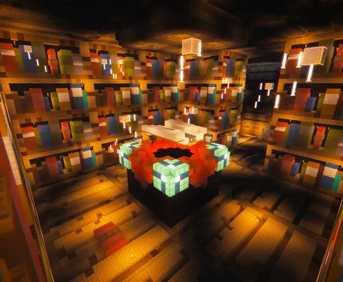 Enchantment room fully scaled. (Its not a texture, its a building)